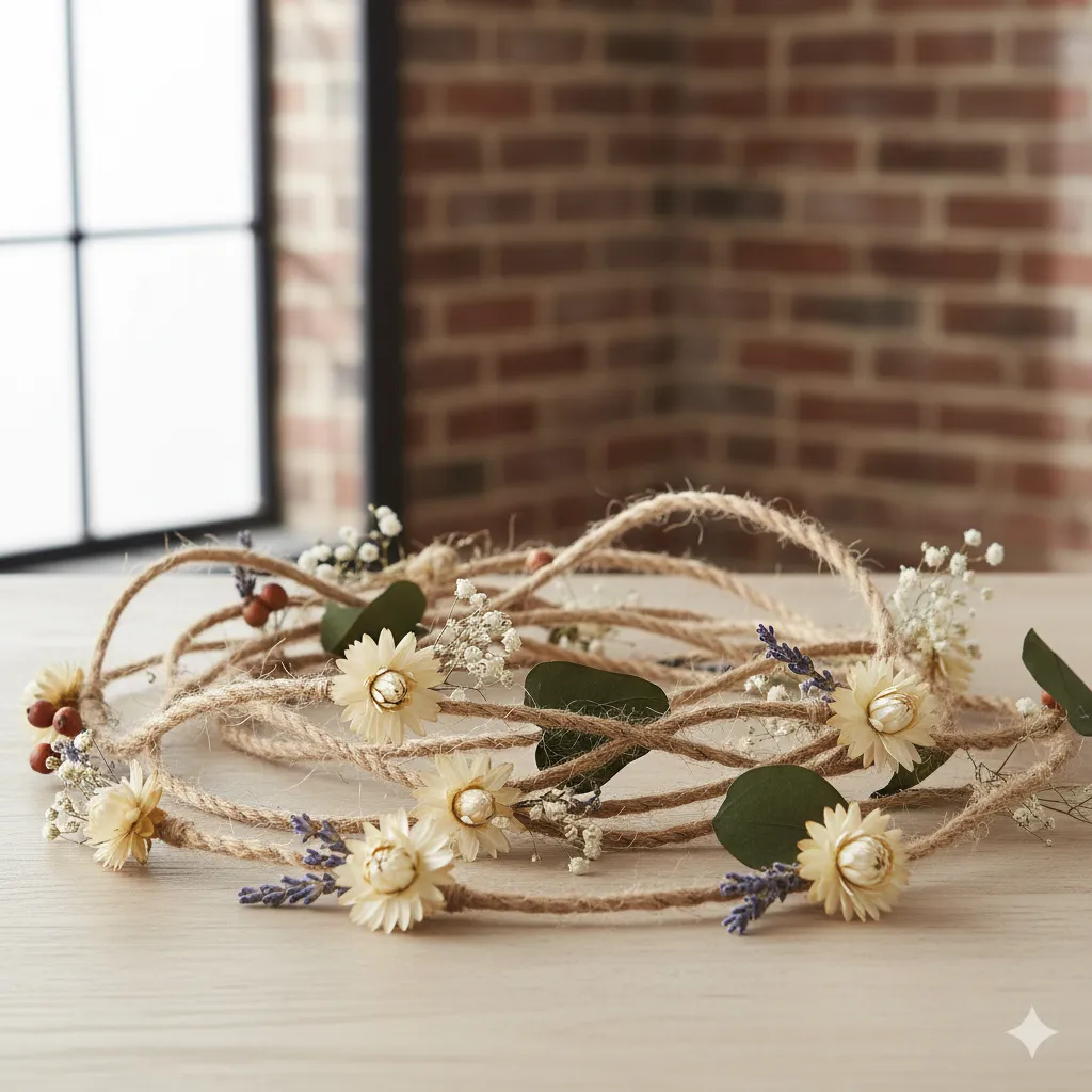 Jute Twine Garland Set